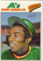 1977 Topps Baseball Cards      061      Manny Sanguillen